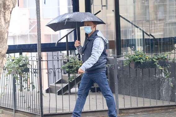 גשם בימי קורונה בחיפה // צילום: הרצי שפירא